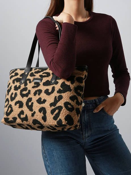 Schoudertas Polaire Miniprix Bruin polaire S031 ander zicht 1